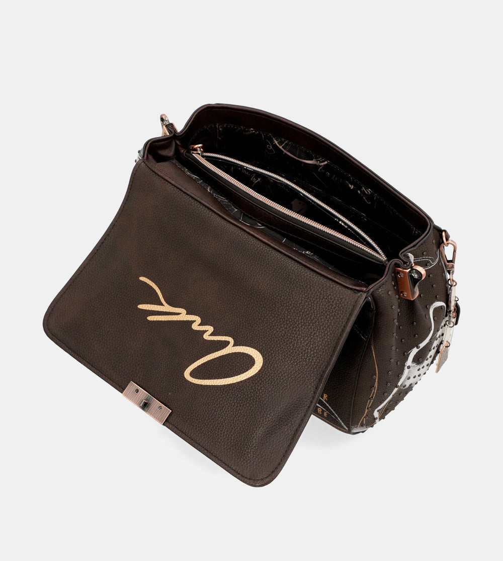 Anekke Nature Shodo Brown - Kabelka do ruky ♻️ 37783-400