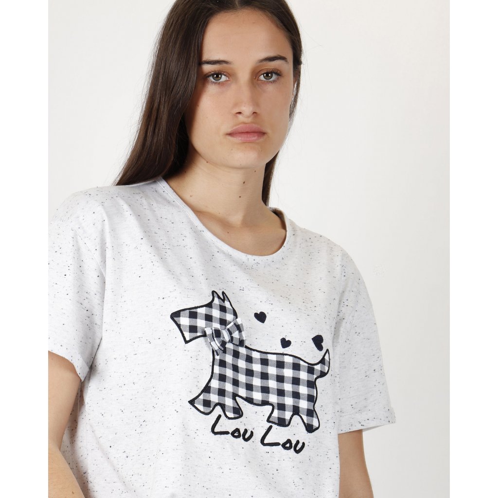 Sweet Lou Lou - Dámske pyžamo s3/4 nohavicami modré 55884