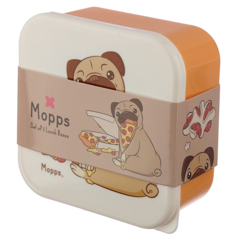 Mops - Set 3 desiatových boxov LBOX45