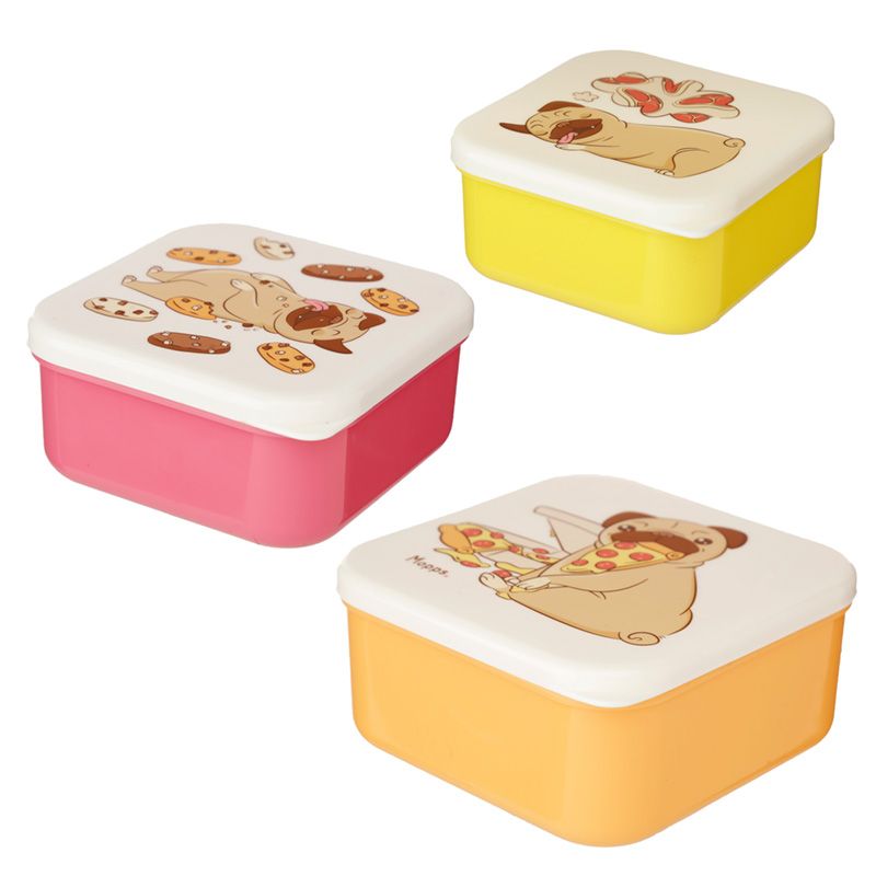 Mops - Set 3 desiatových boxov LBOX45