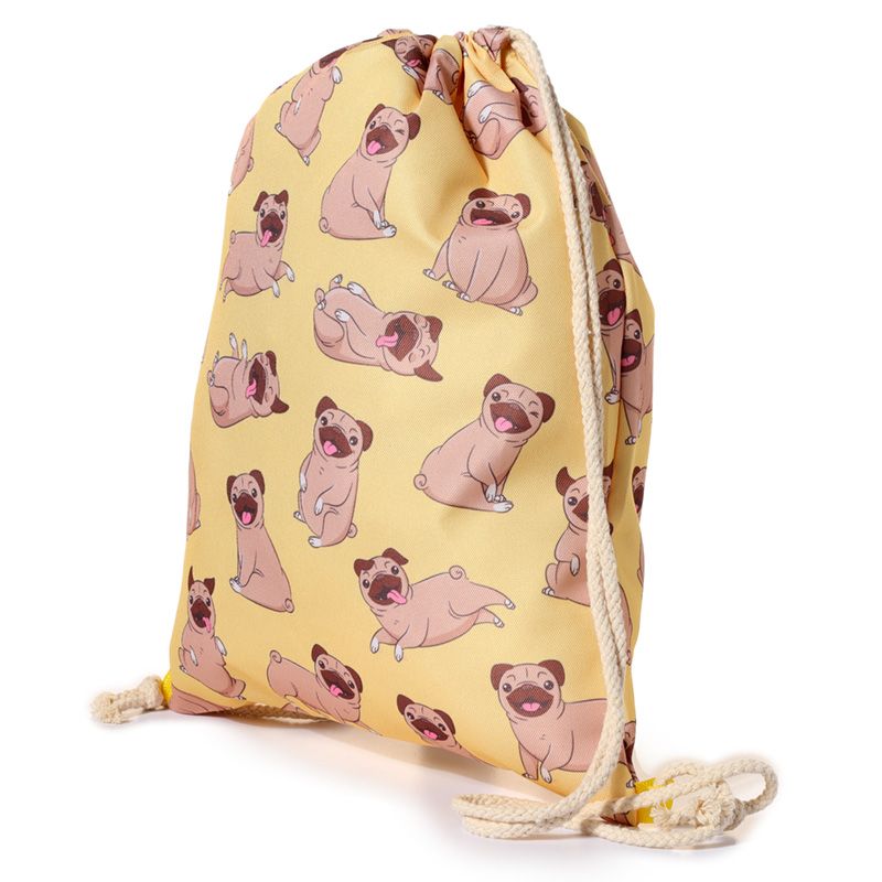 Mops - Vrecko na prezuvky CBAG106
