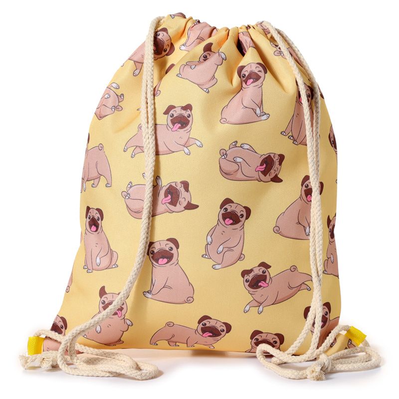 Mops - Vrecko na prezuvky CBAG106