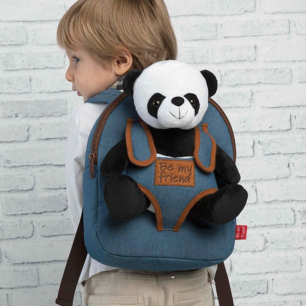 Perletti - Panda Paul - Batoh detský s plyšovou pandou 13036