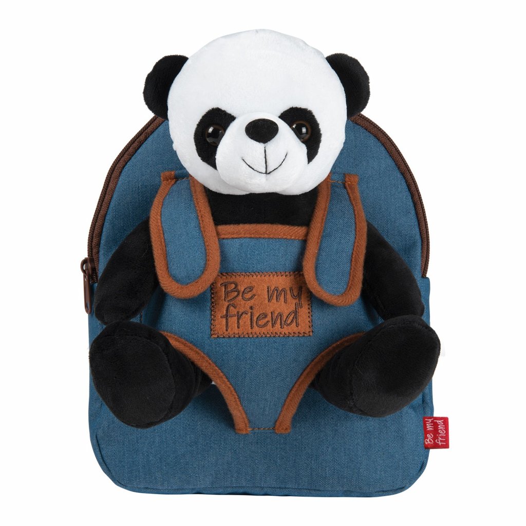 Perletti - Panda Paul - Batoh detský s plyšovou pandou 13036