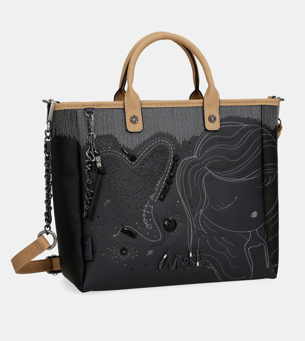 Anekke Studio Navy Blue kabelka do ruky 38752-303