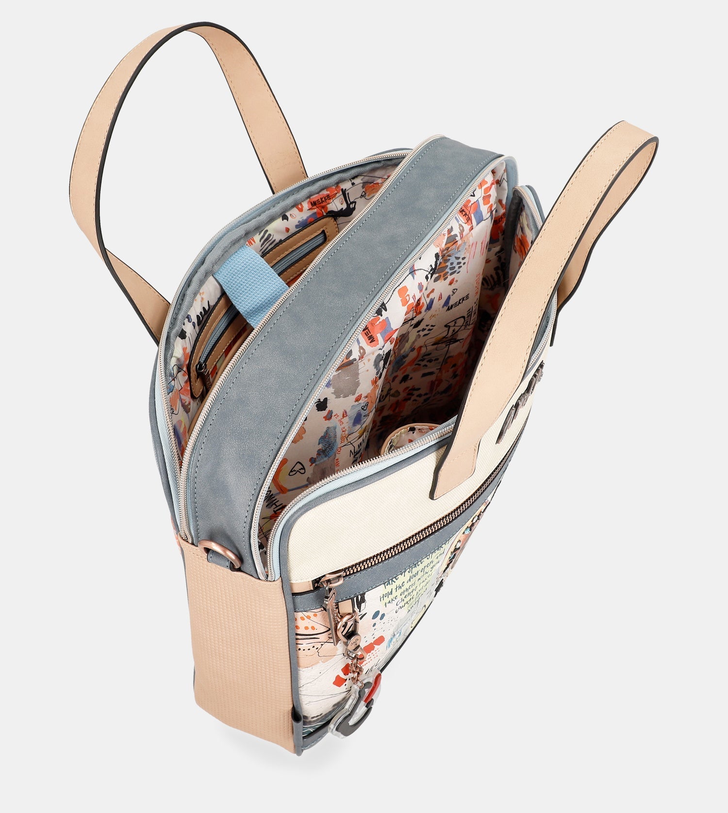  Anekke Fun & Music - Set taška na notebook + kozmetická taška 34806-113/34807-378