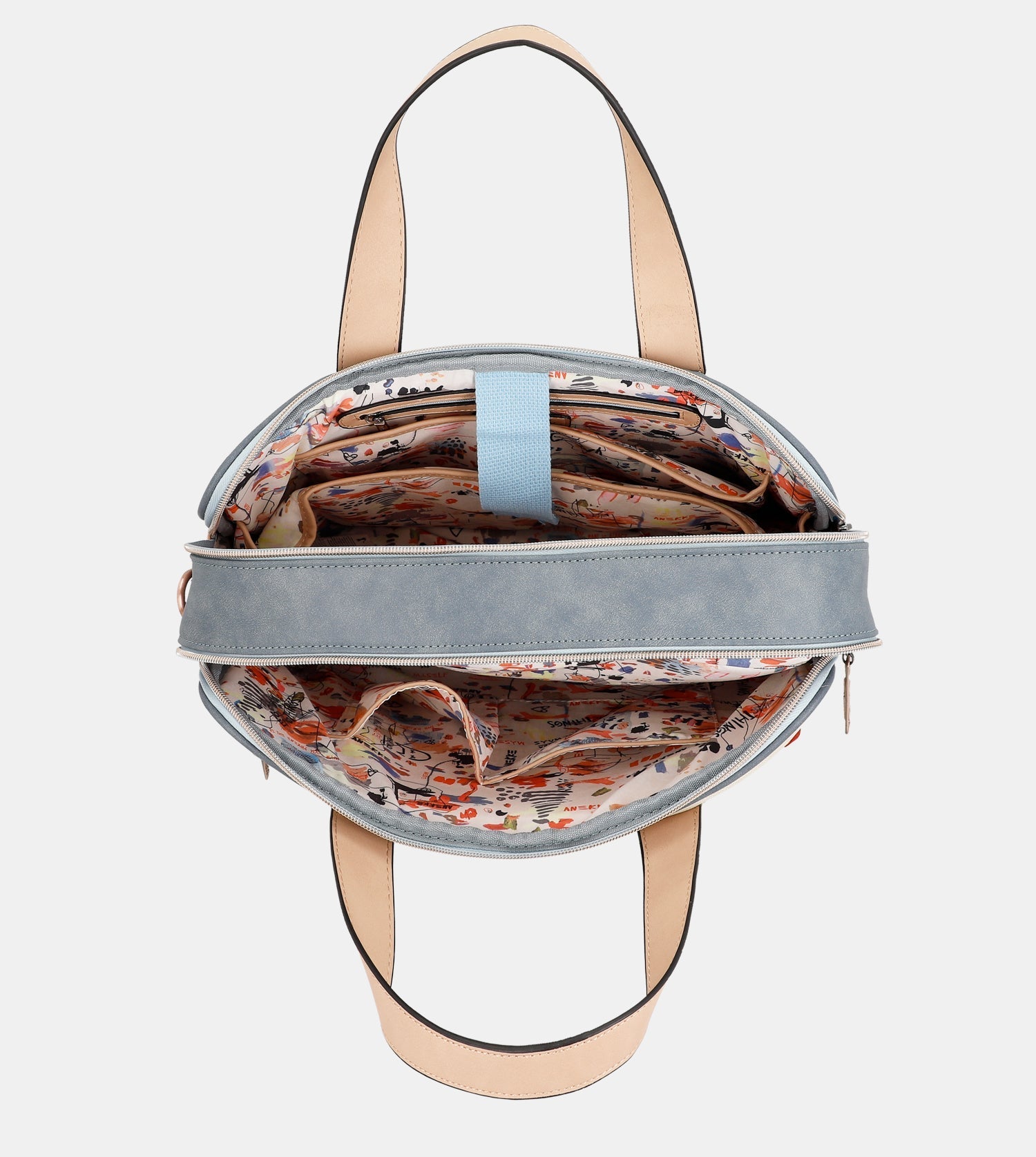  Anekke Fun & Music - Set taška na notebook + kozmetická taška 34806-113/34807-378