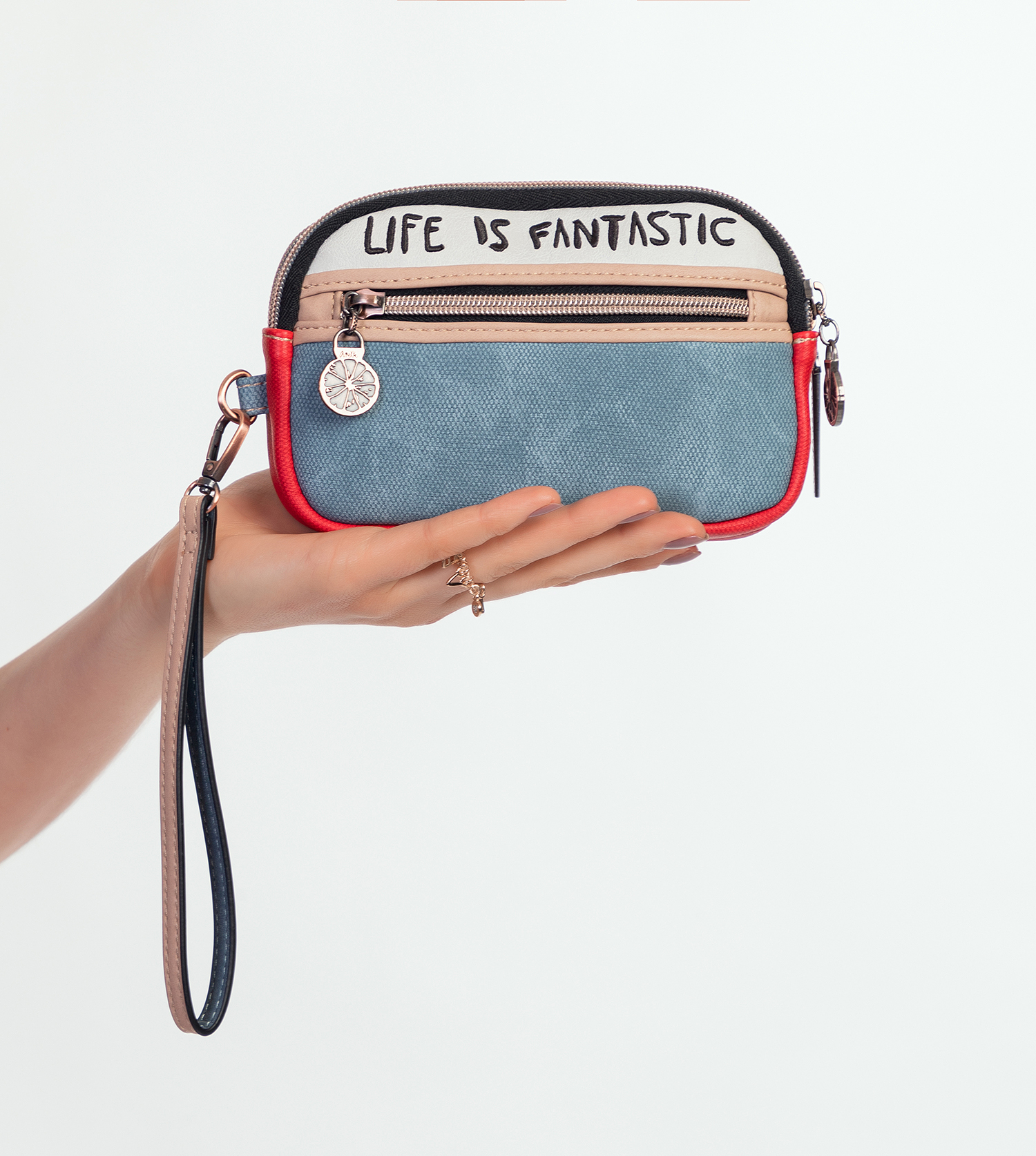  Anekke Fun & Music - Set taška na notebook + kozmetická taška 34806-113/34807-378