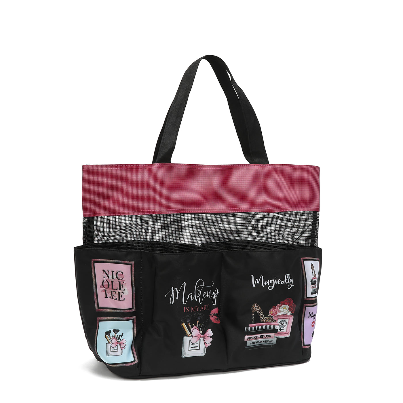 NICOLE LEE nákupná taška veľká Amor Fuera De Cuadro MES7030L-AMO