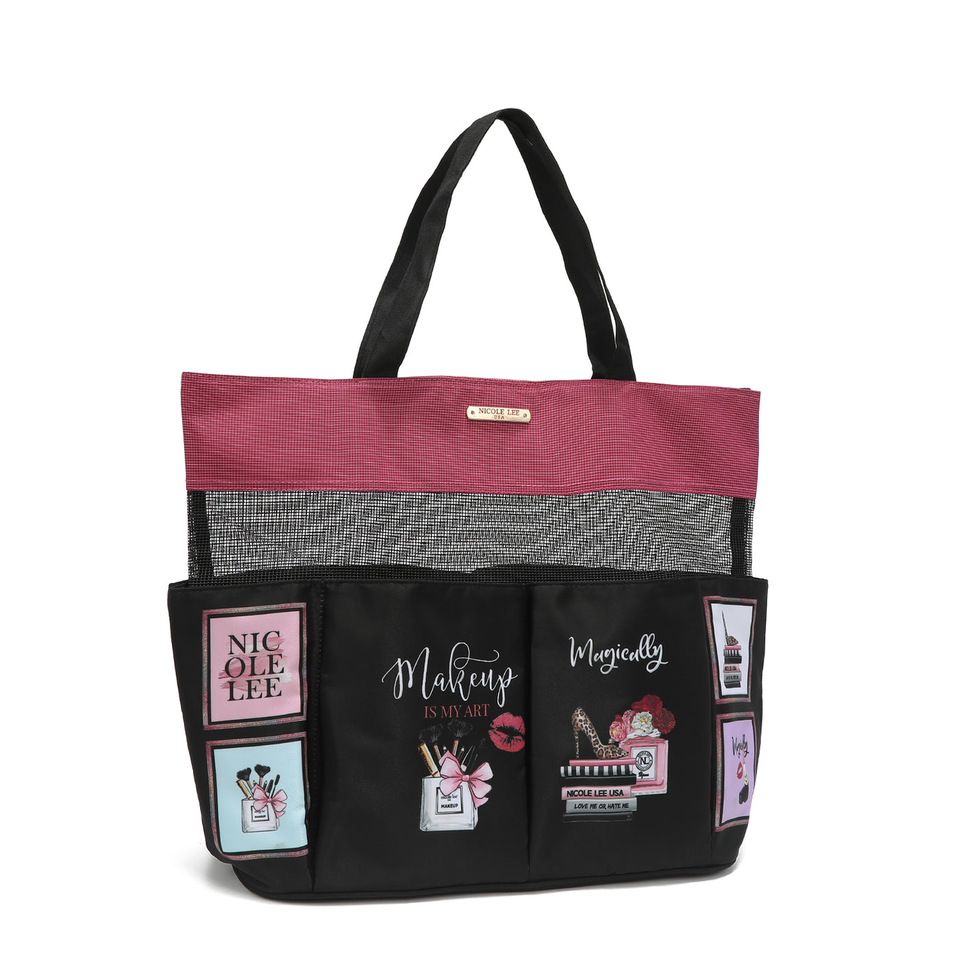 NICOLE LEE nákupná taška veľká Amor Fuera De Cuadro MES7030L-AMO
