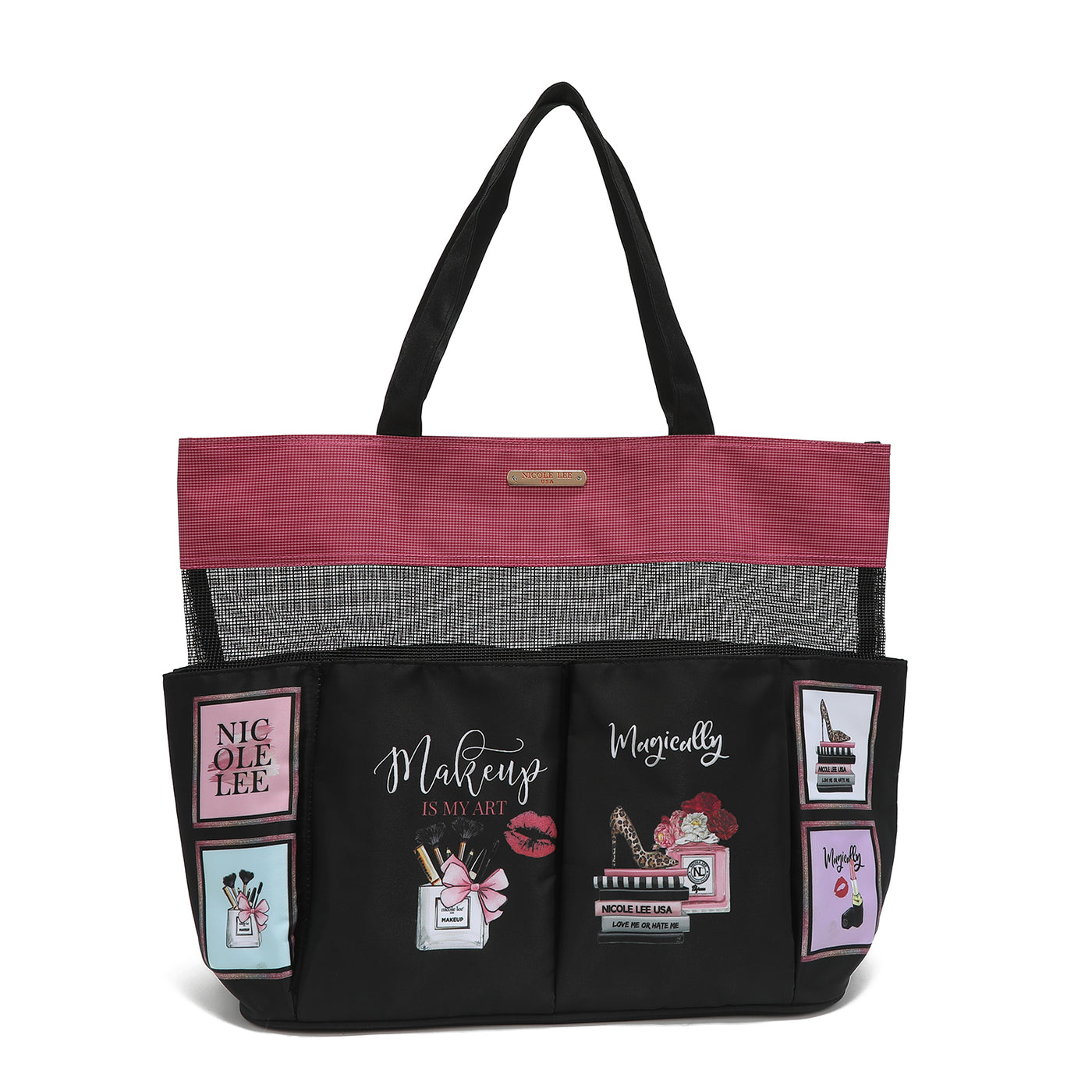 NICOLE LEE nákupná taška veľká Amor Fuera De Cuadro MES7030L-AMO