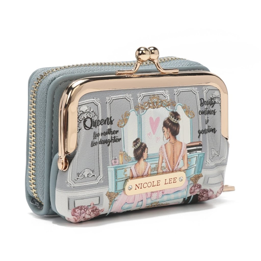 NICOLE LEE peňaženka na mince 2v1 Double Queens PRT7451DQ