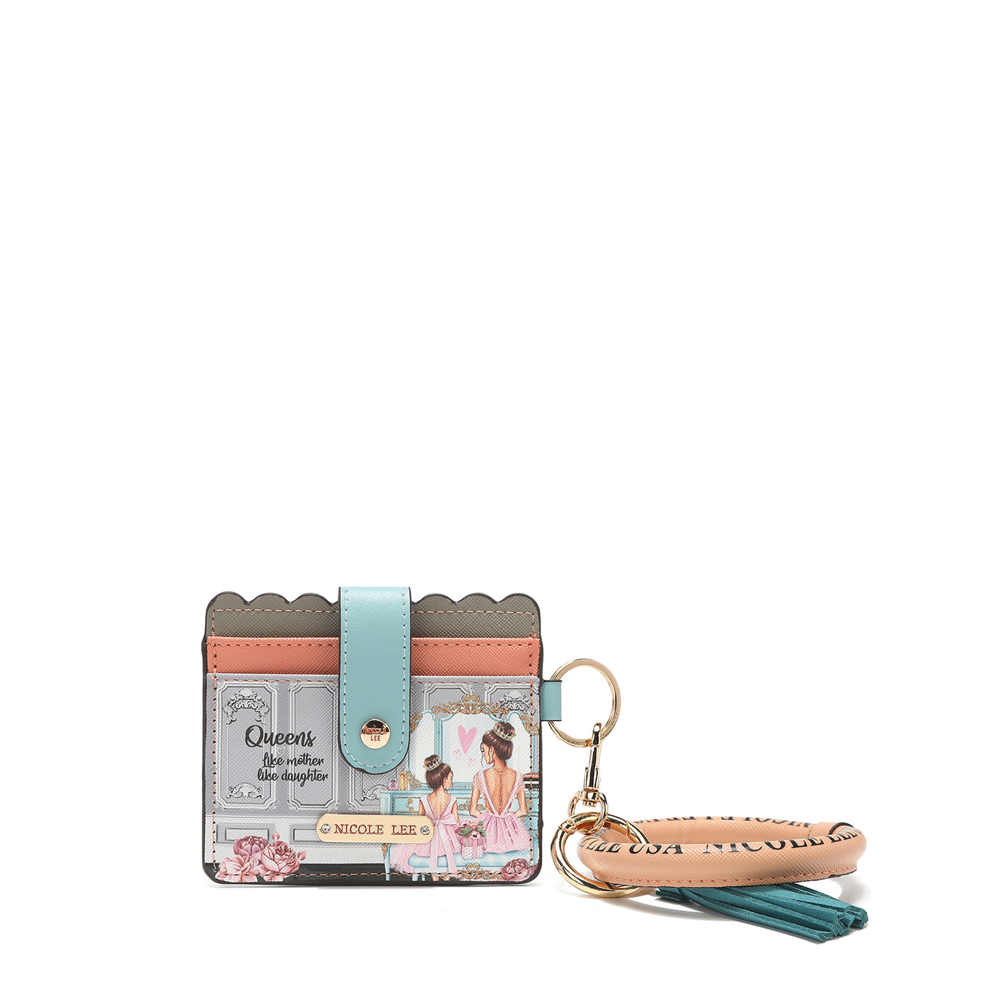NICOLE LEE puzdor na karty/kľúčenka Double Queens PRT7464DQ