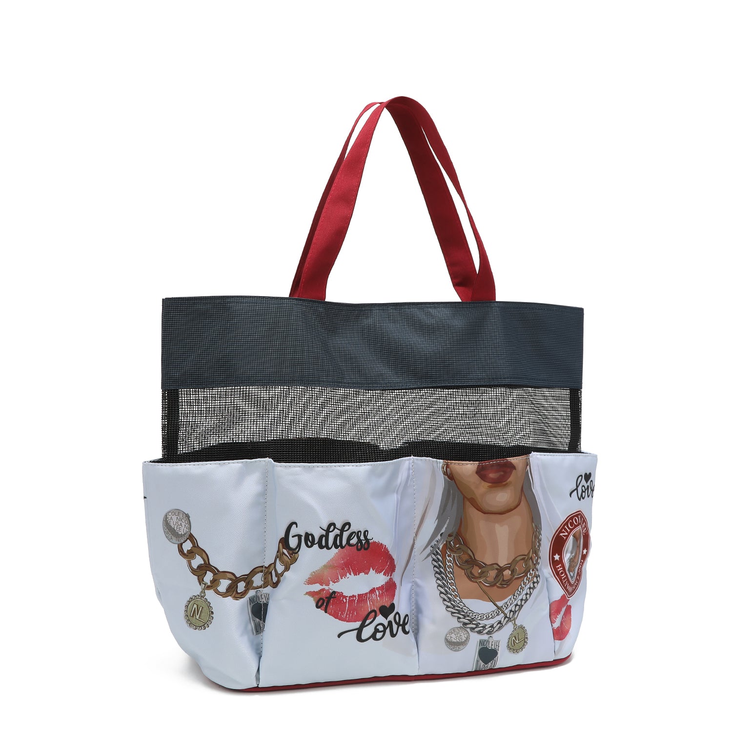 NICOLE LEE nákupná taška veľká Goddess Of Love MES7030L-GOL