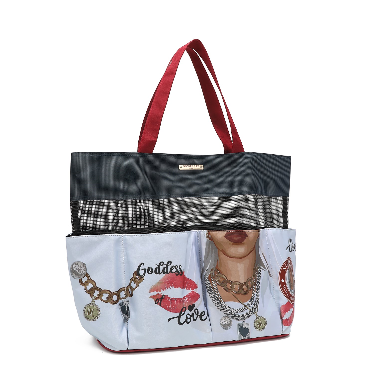 NICOLE LEE nákupná taška veľká Goddess Of Love MES7030L-GOL