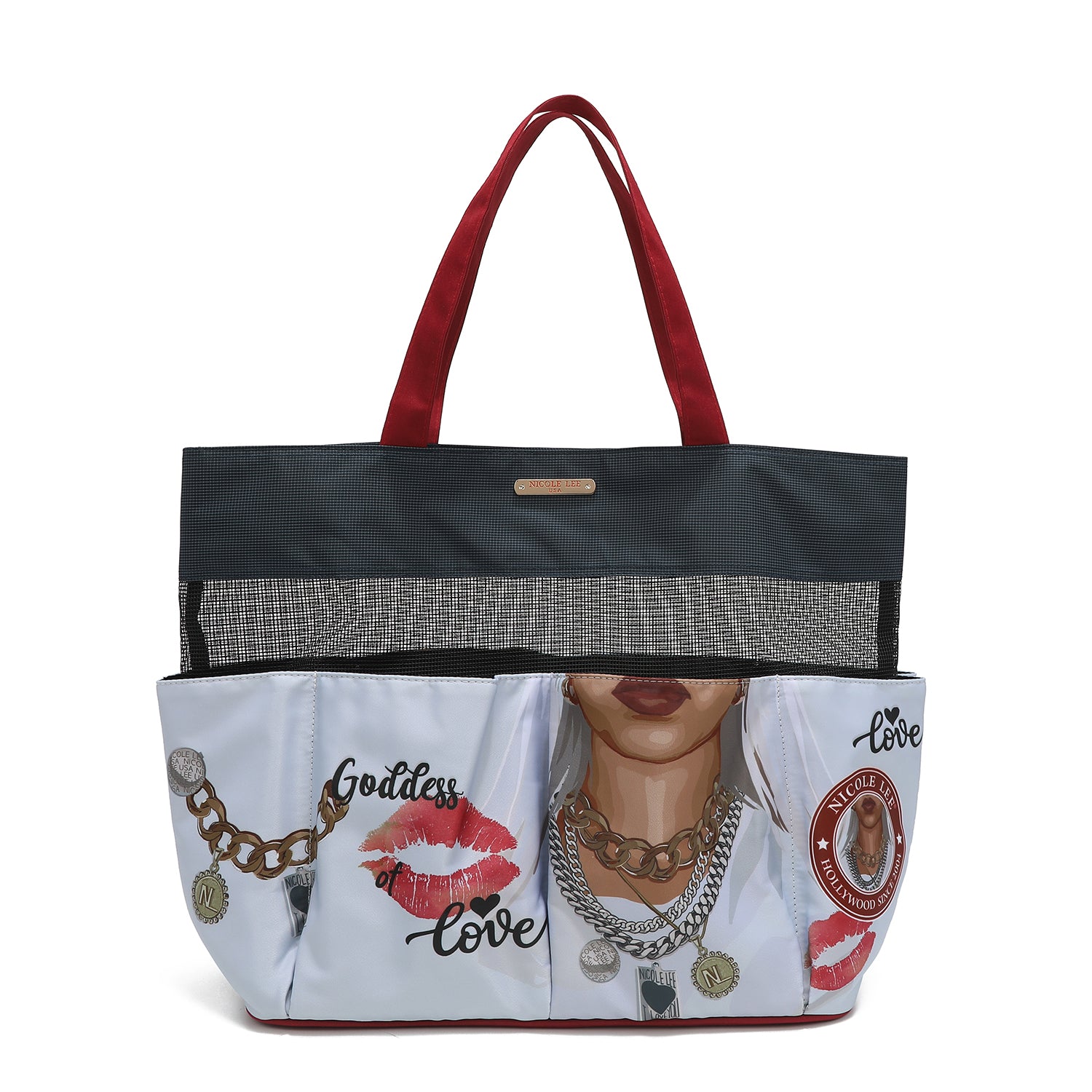 NICOLE LEE nákupná taška veľká Goddess Of Love MES7030L-GOL