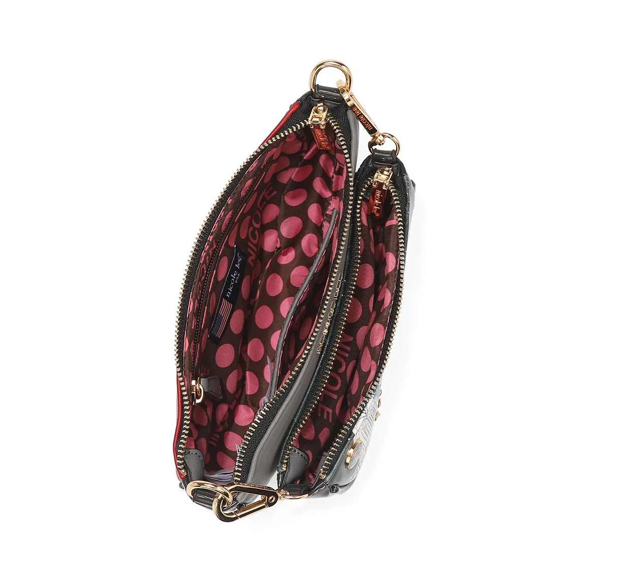 NICOLE LEE crossbody kabelka 2v1 Love Me Half PRT16498LMH