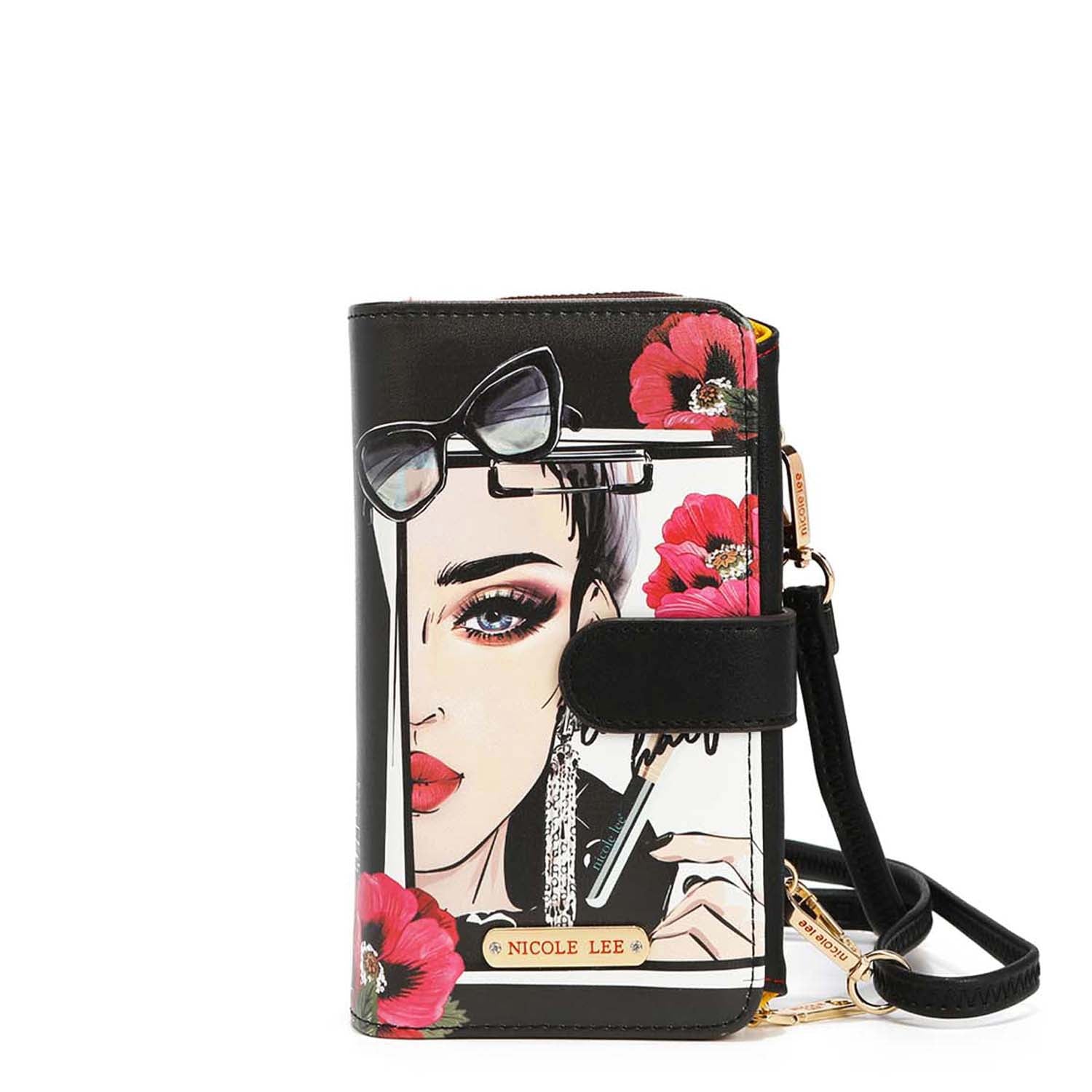 NICOLE LEE peňaženka/puzdro na mobil 2v1 Love Me Half HP7300LMH