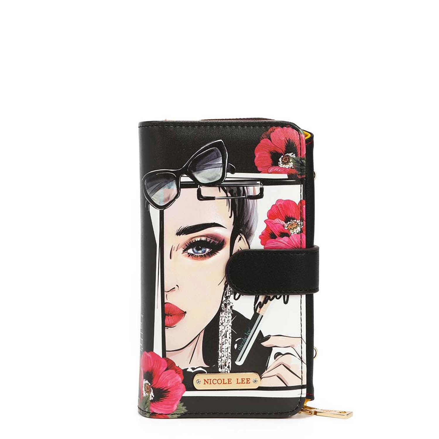 NICOLE LEE peňaženka/puzdro na mobil 2v1 Love Me Half HP7300LMH