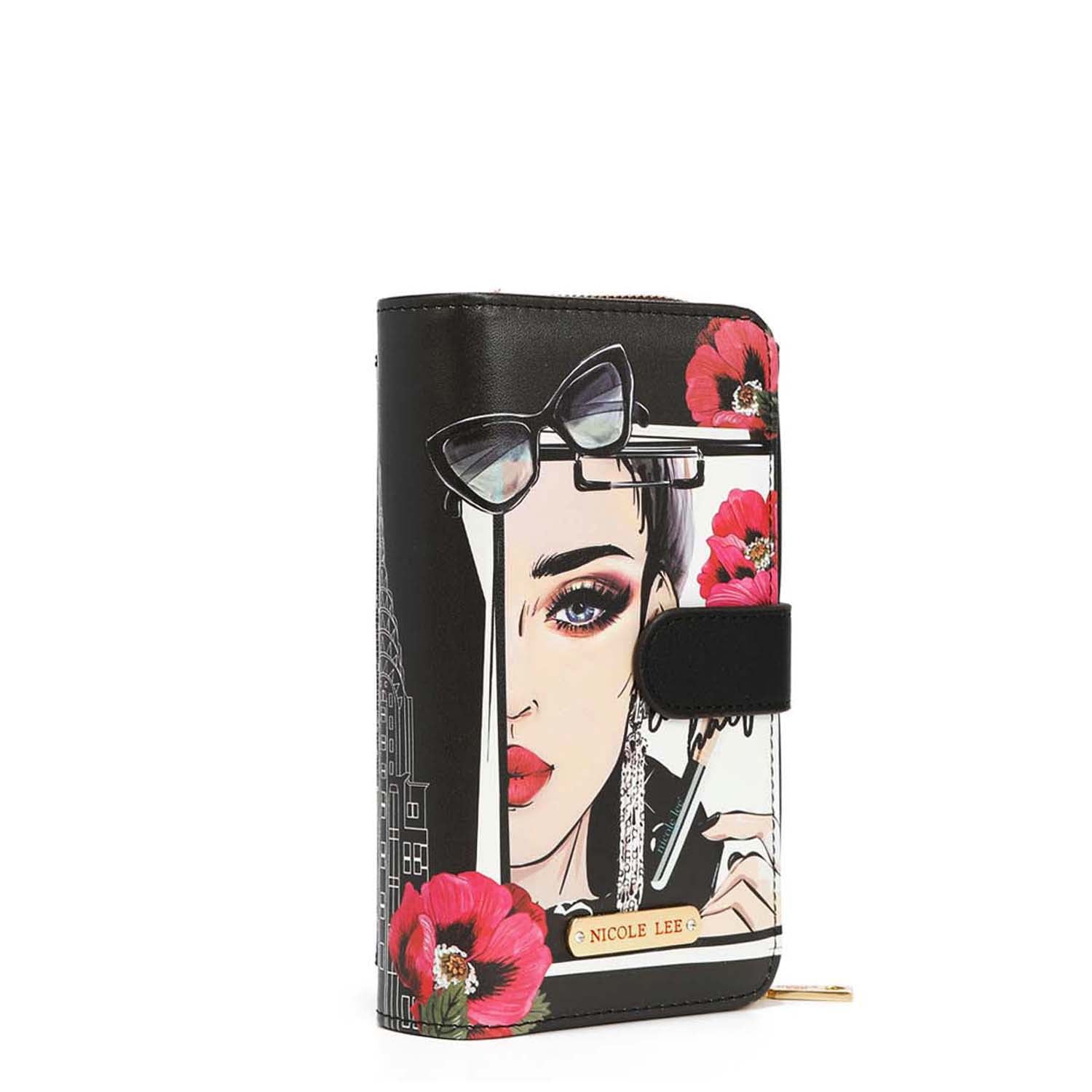 NICOLE LEE peňaženka/puzdro na mobil 2v1 Love Me Half HP7300LMH