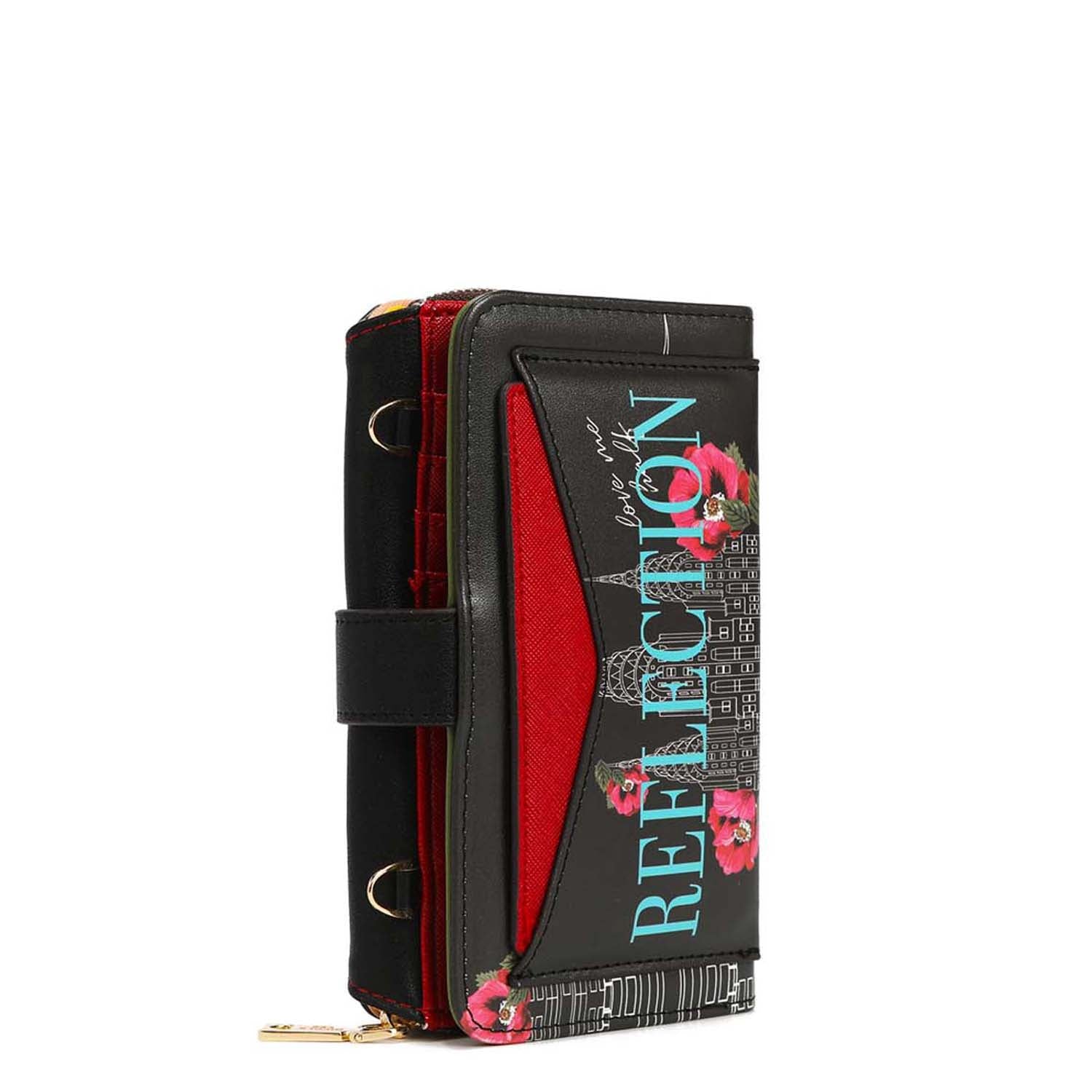 NICOLE LEE peňaženka/puzdro na mobil 2v1 Love Me Half HP7300LMH