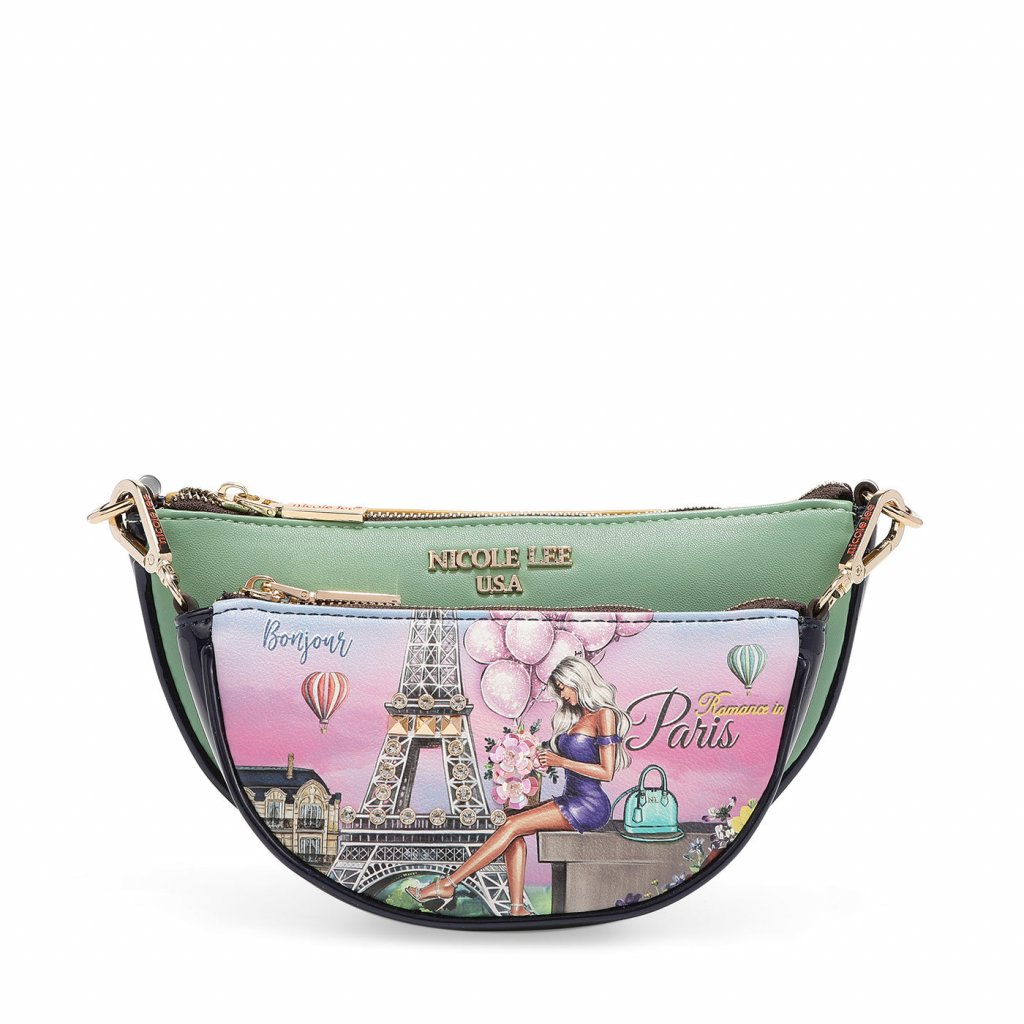 NICOLE LEE crossbody kabelka 2v1 Romance In Paris PRT16498RP