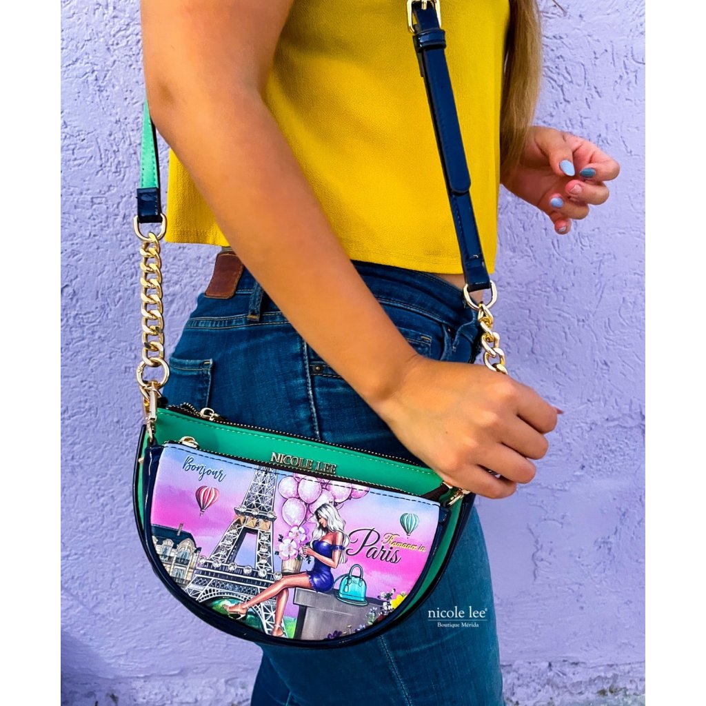NICOLE LEE crossbody kabelka 2v1 Romance In Paris PRT16498RP