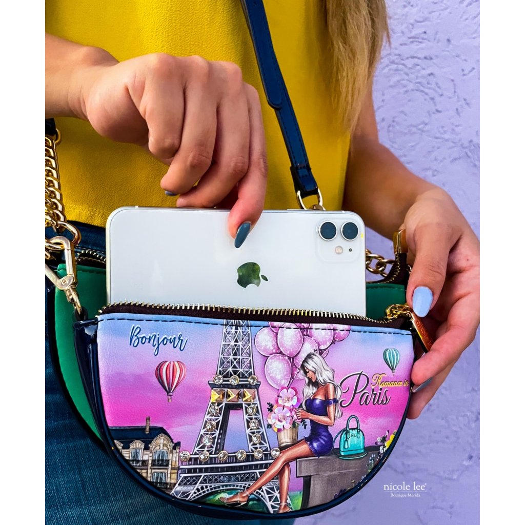 NICOLE LEE crossbody kabelka 2v1 Romance In Paris PRT16498RP