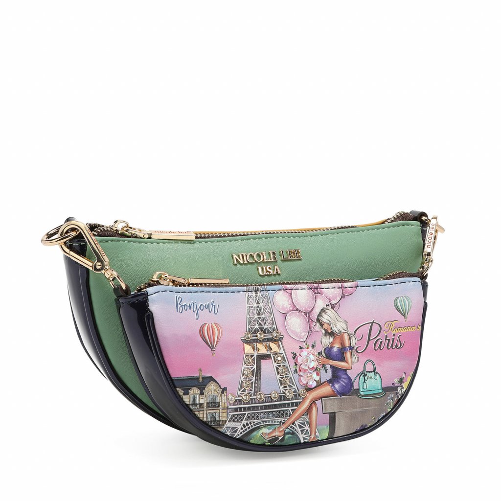 NICOLE LEE crossbody kabelka 2v1 Romance In Paris PRT16498RP