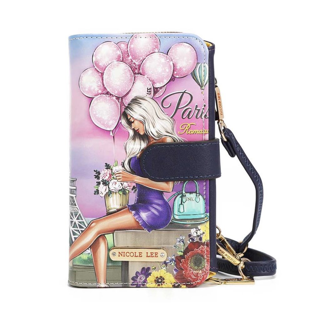 NICOLE LEE peňaženka/puzdro na mobil 2v1 Romance In Paris HP7300STH2