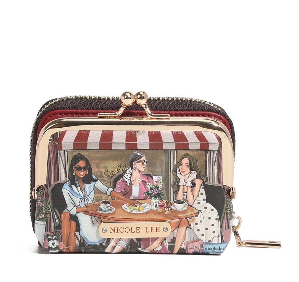 NICOLE LEE peňaženka na mince 2v1 Sisters Secret PRT7450SS