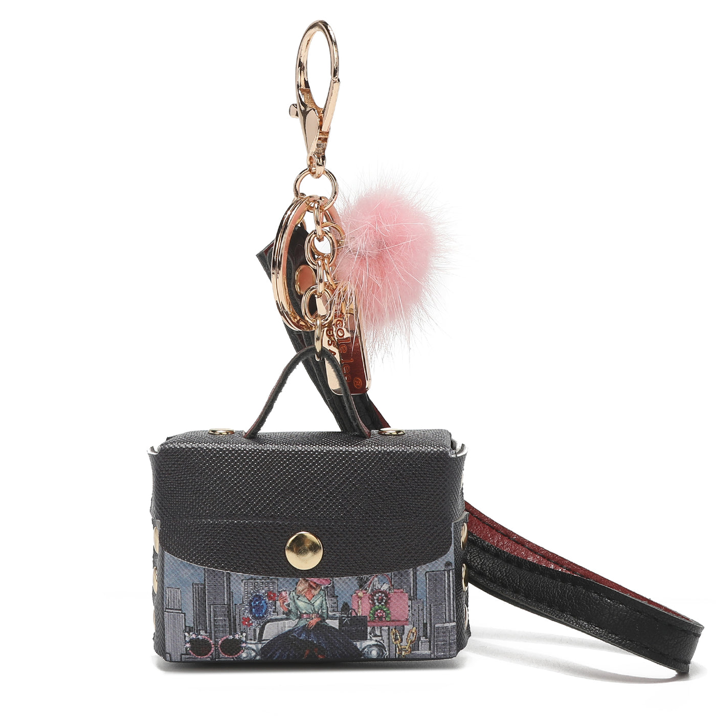 NICOLE LEE kľúčenka/puzdro na slúchadlá Success In New York PRT7465PRO/SNY