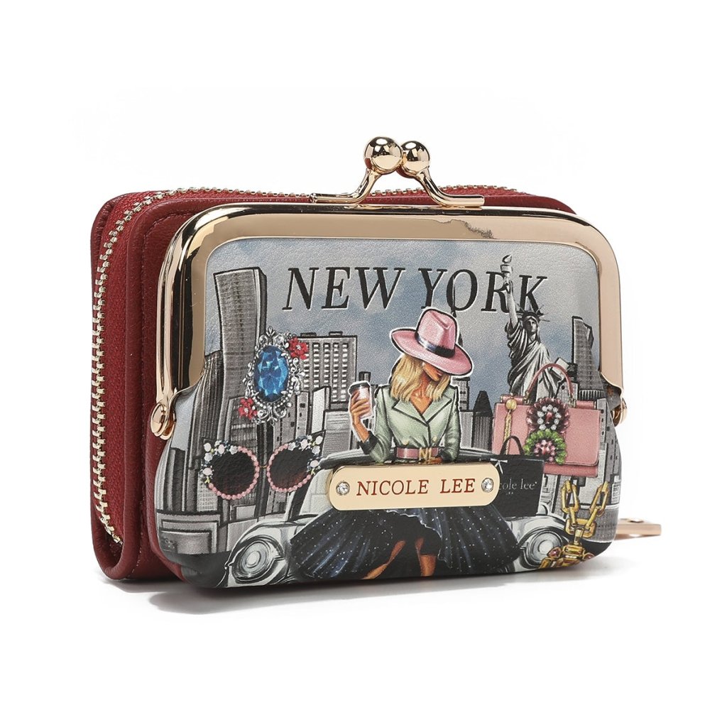 NICOLE LEE peňaženka na mince 2v1 Success In New York PRT7451SNY
