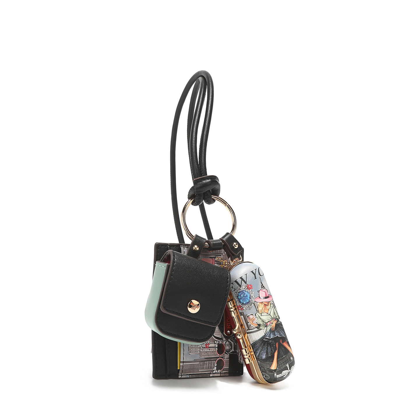 NICOLE LEE set puzdro na karty + puzdro na rúž + puzdro 3v1 Success In New York  PRT7471SNY