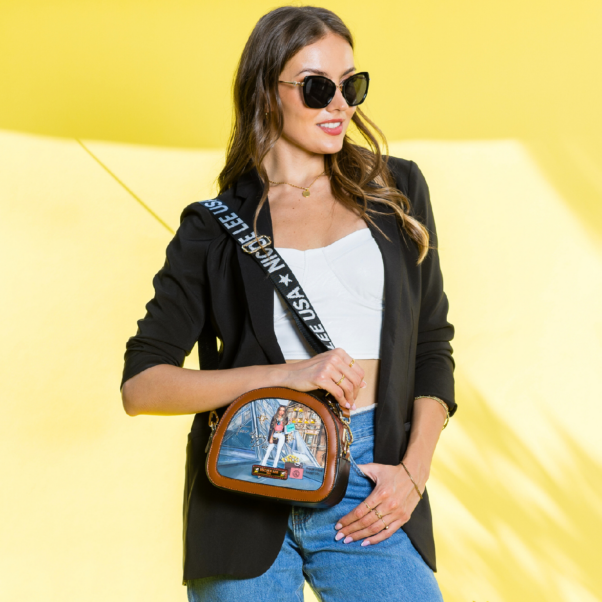 NICOLE LEE crossbody kabelka Tour De Paris TDP16817