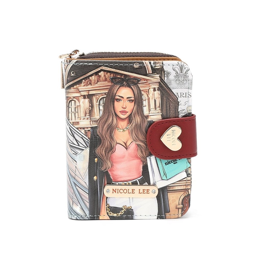 NICOLE LEE peňaženka na karty Tour De Paris PRT6903TDP