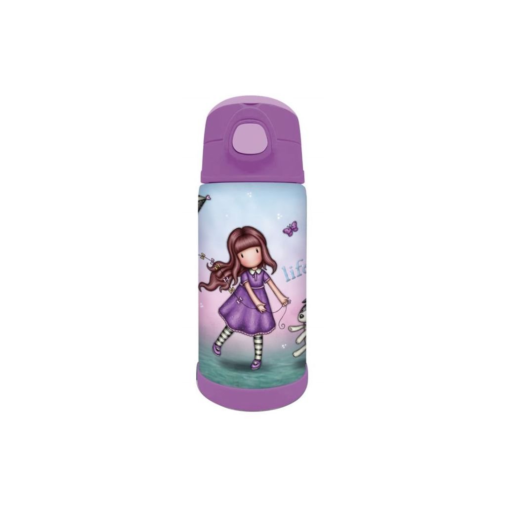 Santoro Gorjuss - Don't Fly Away - Fľaša nerezová so slamkou 450ml 247152