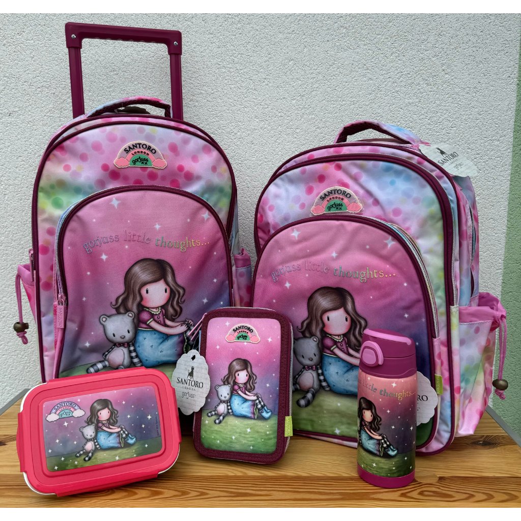 Santoro Gorjuss - Lean On Me - Fľaša nerezová so slamkou 450ml 247153