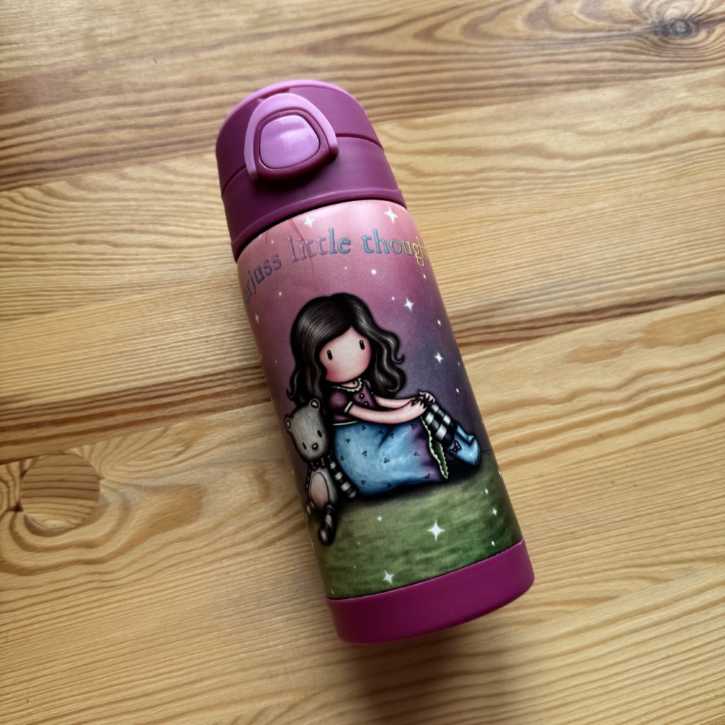 Santoro Gorjuss - Lean On Me - Fľaša nerezová so slamkou 450ml 247153