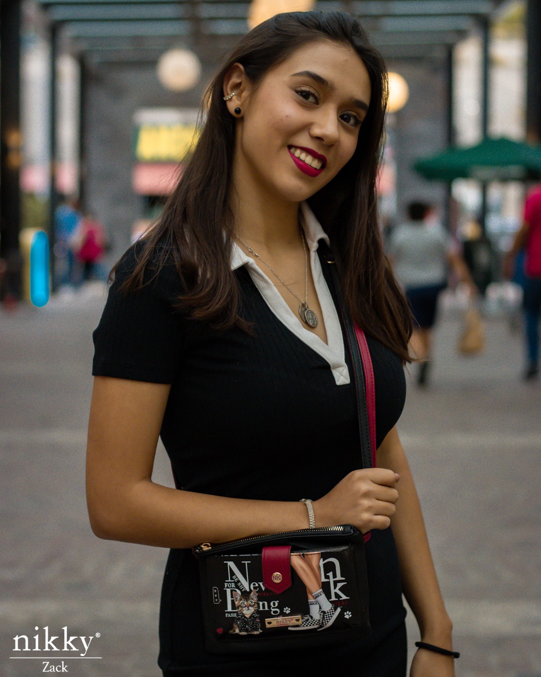 NIKKY by Nicole Lee crossbody kabelka malá Never Be Shy NK22531NBS