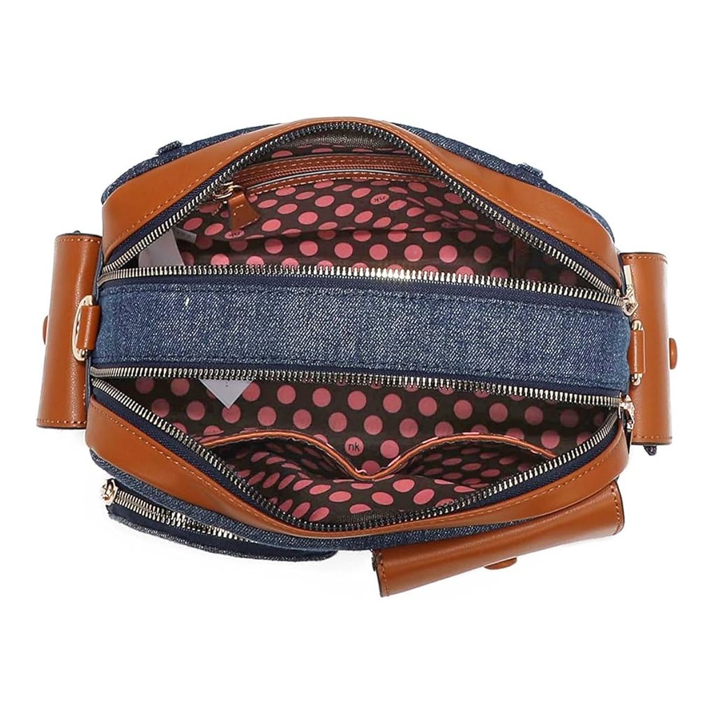 NIKKY by Nicole Lee denimová crossbody kabelka The Happy Together NK11019D-THT