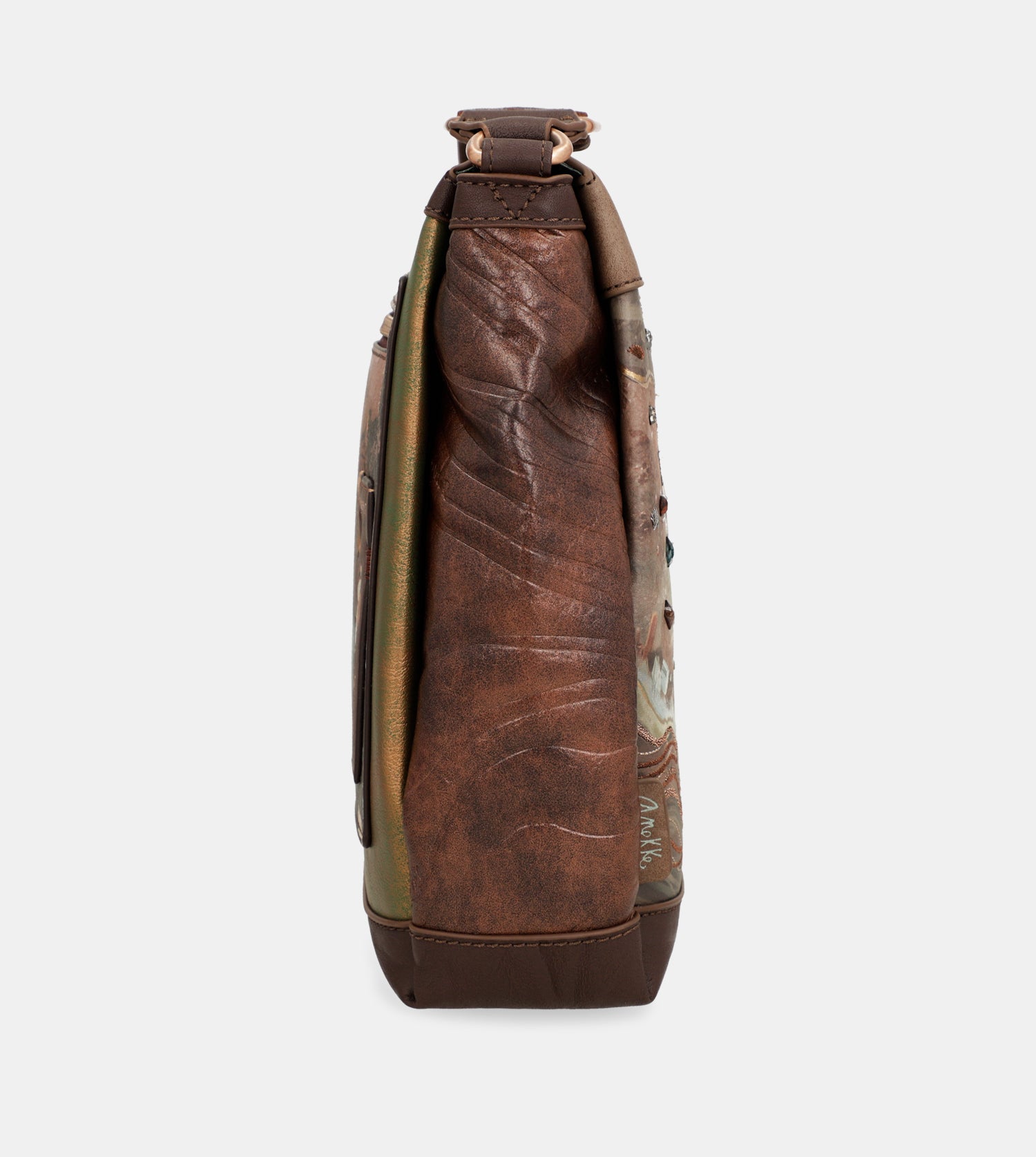 Anekke Core hnedá crossbody kabelka s priehradkami 39803-039