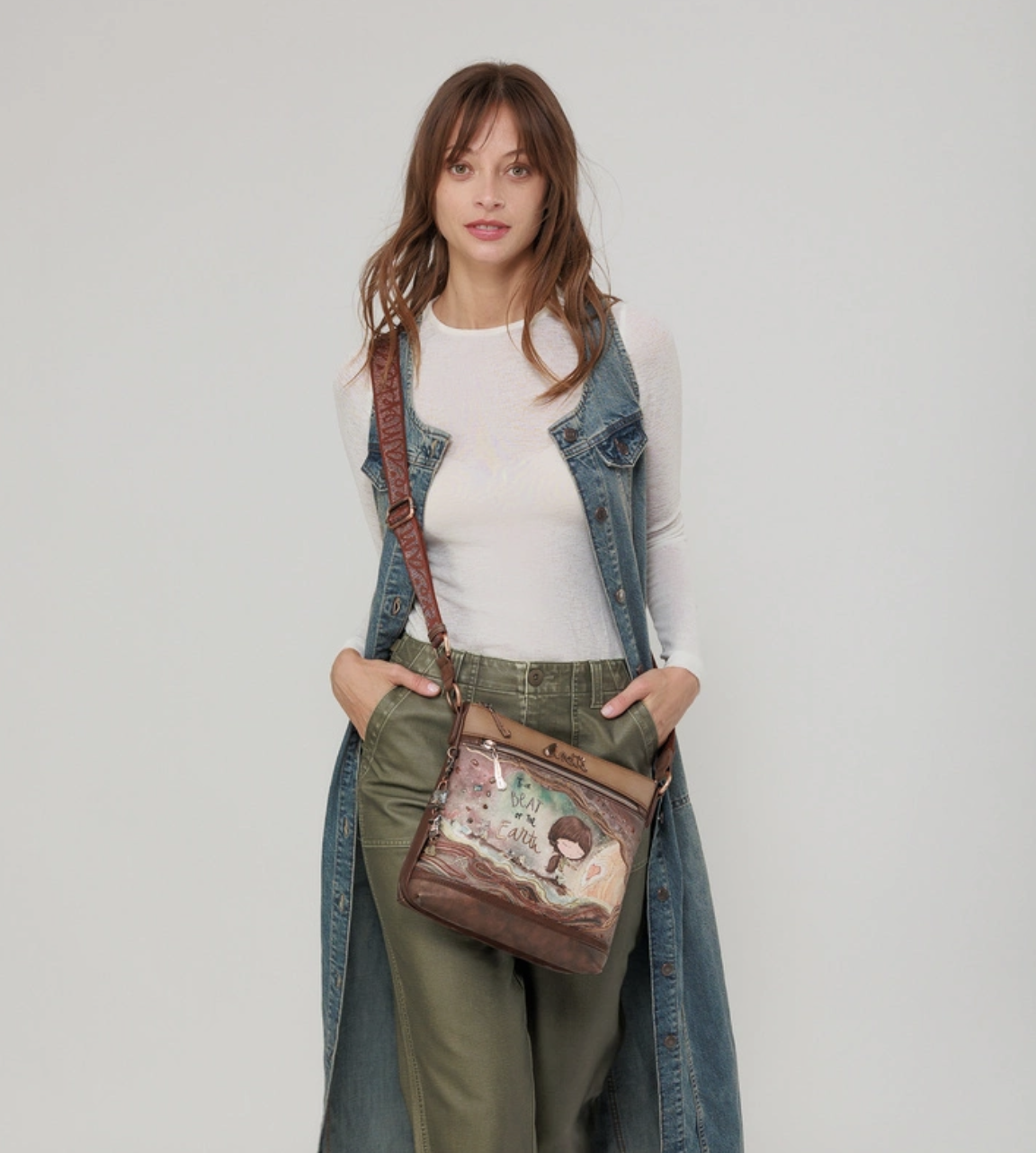 Anekke Core hnedá crossbody kabelka 39803-069