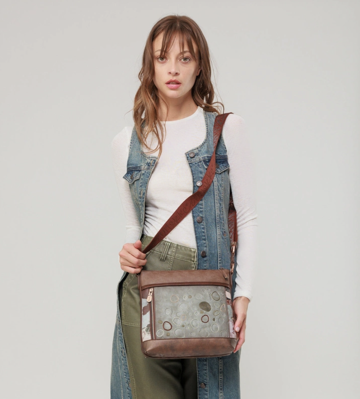 Anekke Core hnedá crossbody kabelka 39803-069