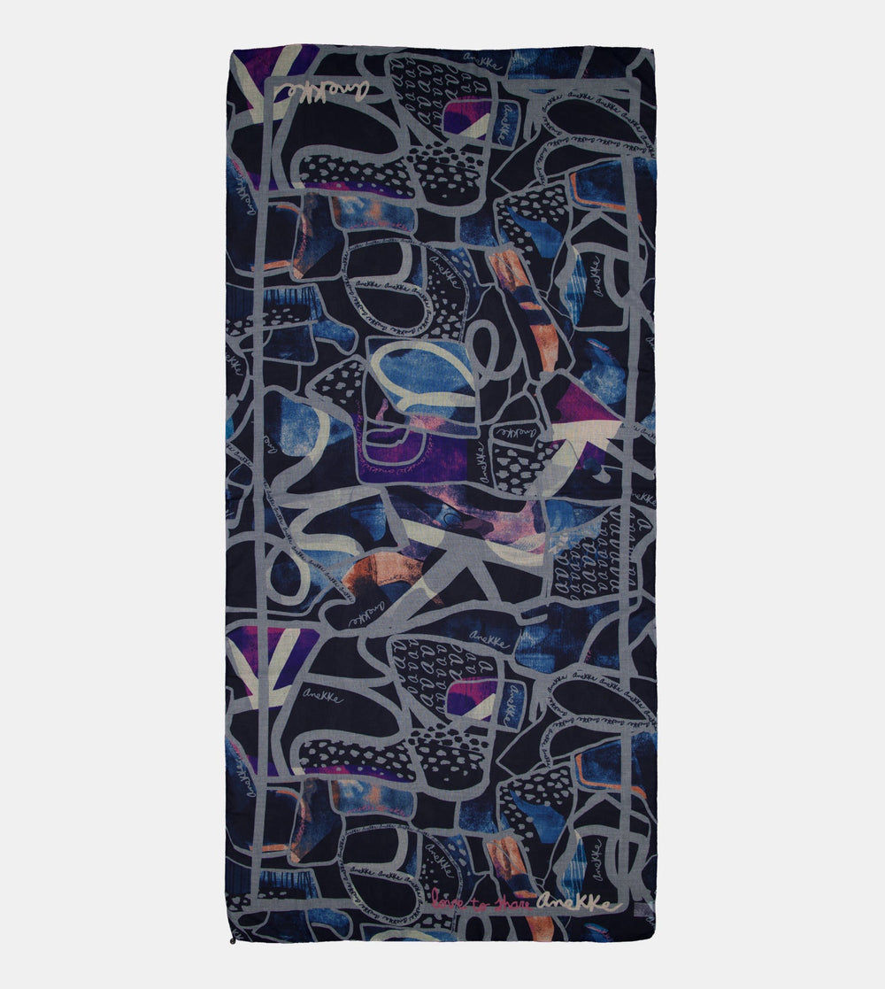 Anekke Dreamverse vzorovaná šatka 185 x 90 cm 39470-042