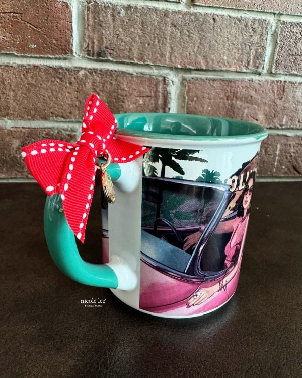 NICOLE LEE šálka 360ml Hollywood Drive CUP7606-HD