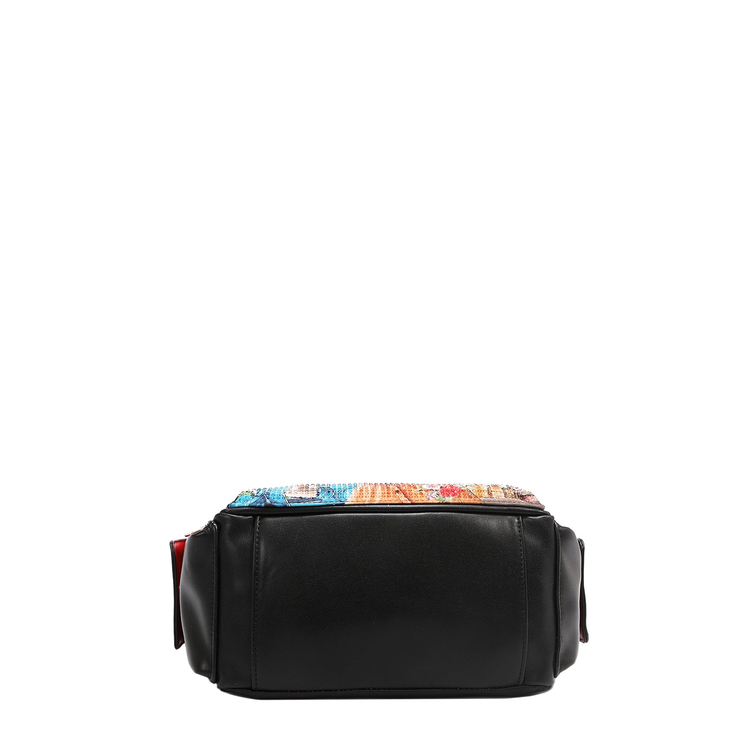 NICOLE LEE priestranná crossbody kabelka čierna Martha Travels Italy MTI17216