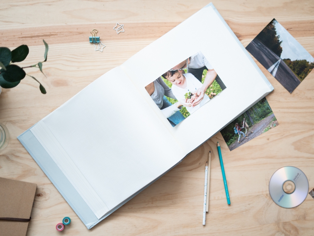 Wonder béžový kvetovaný fotoalbum na fotky 100 strán AFT292910008