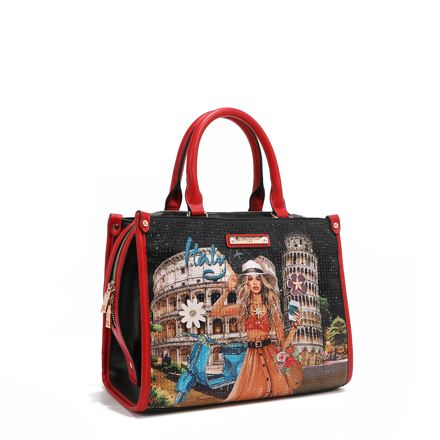 NICOLE LEE set kabelka a peňaženka Martha Travels Italy MTI17215/PRT6700-MTI