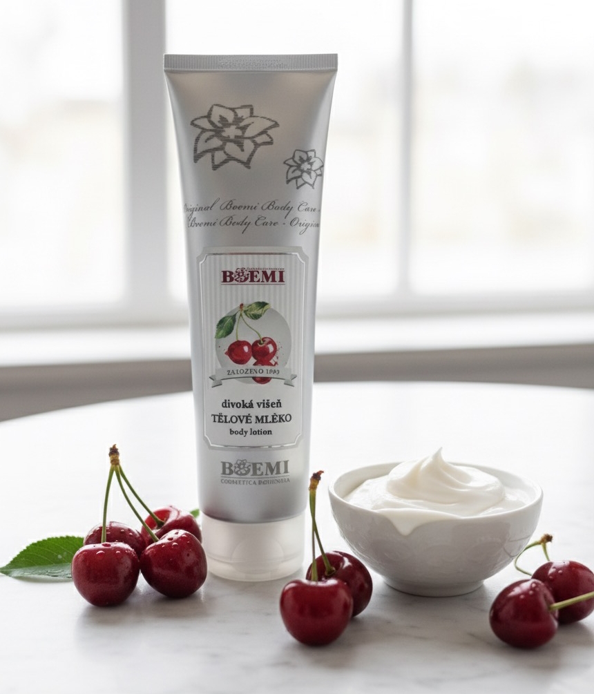 Boemi telové mlieko divoká višňa 150ml